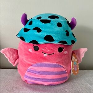 Carly Water Monster Squishmallow Halloween Squad New With Tag